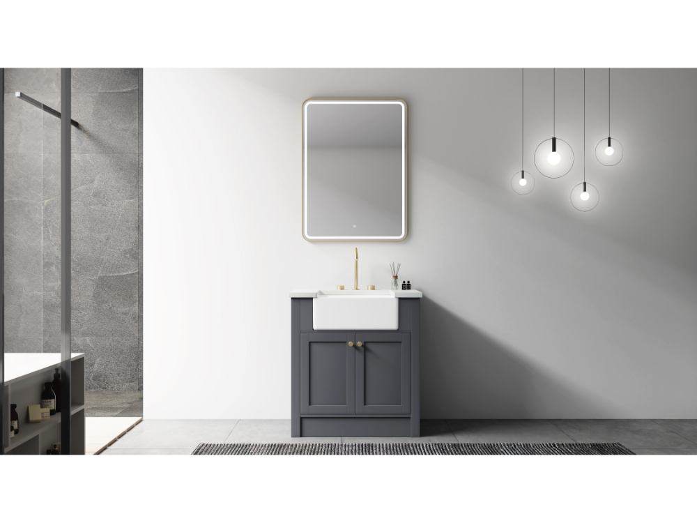 solid wood bathroom vanity