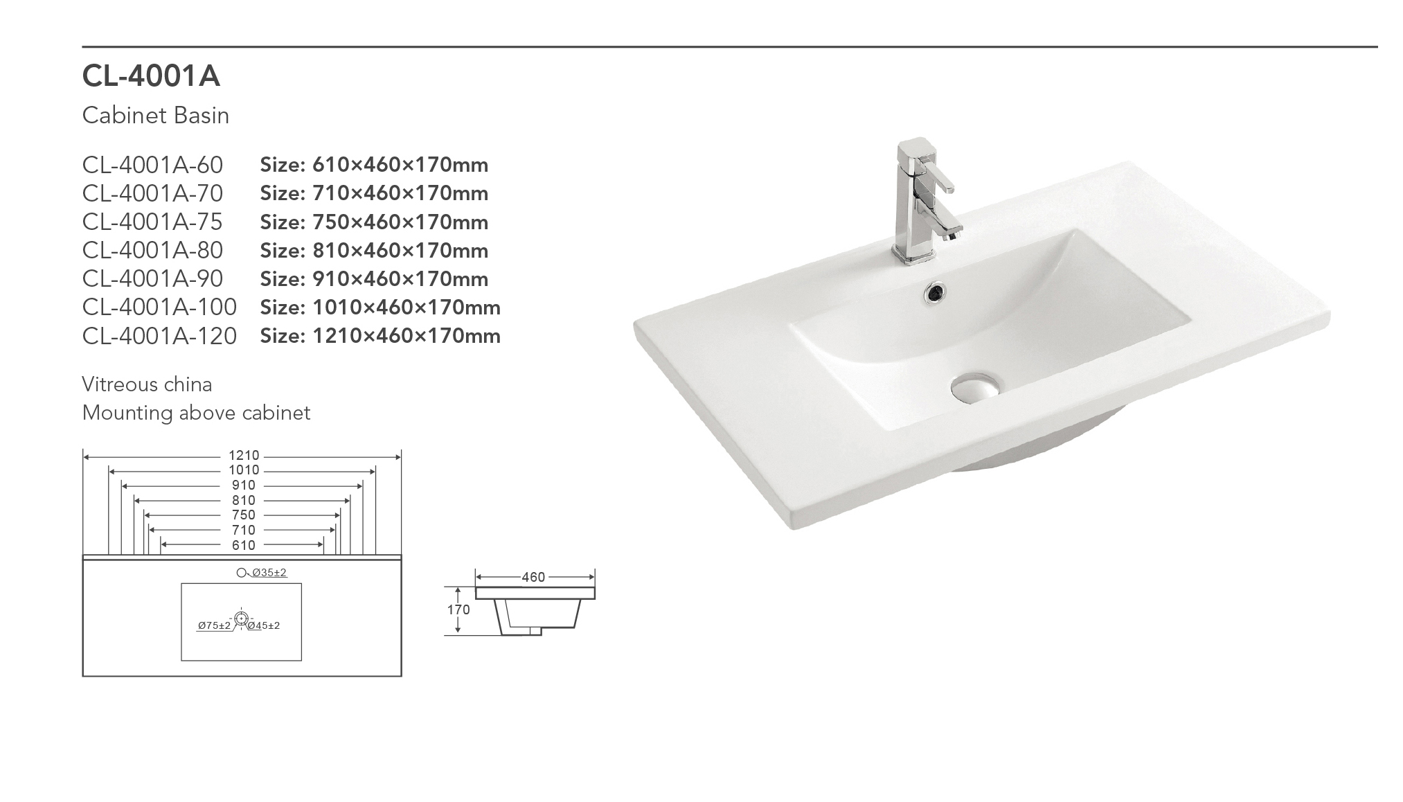 BASIN CL-4001