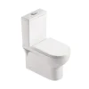 Space-saving toilet