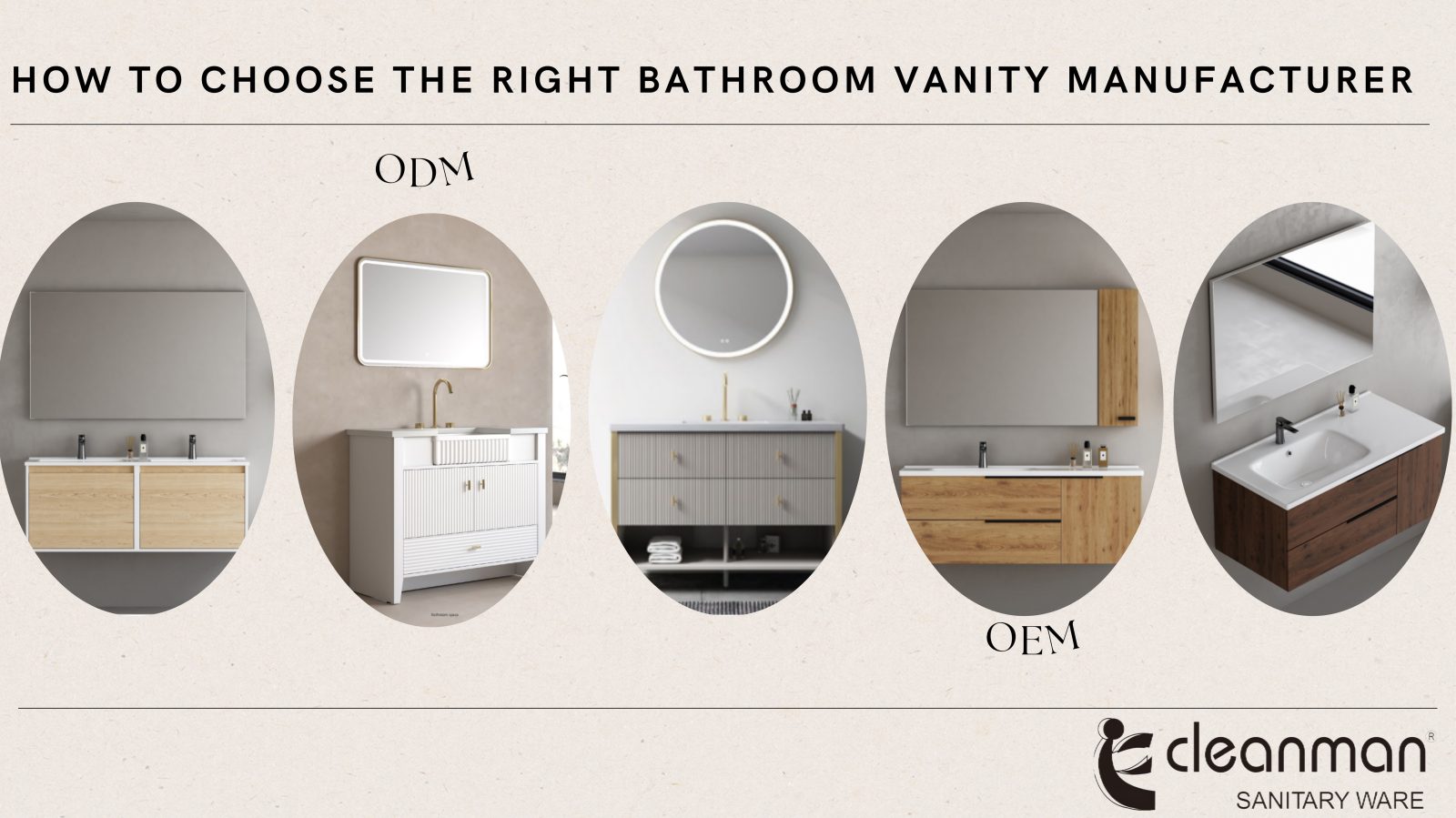 How to Choose the Right Bathroom Vanity Manufacturer