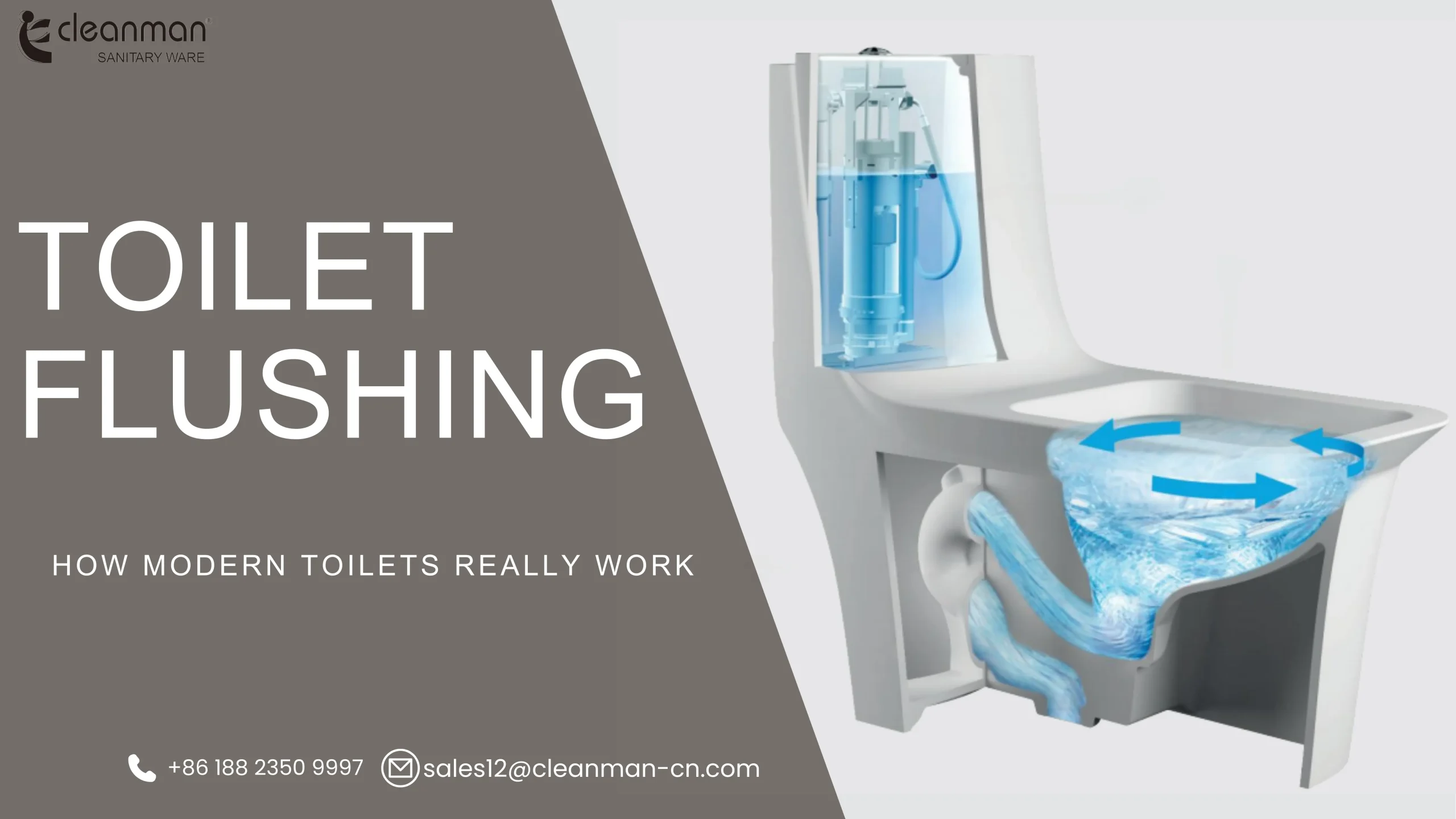 toilet flushing